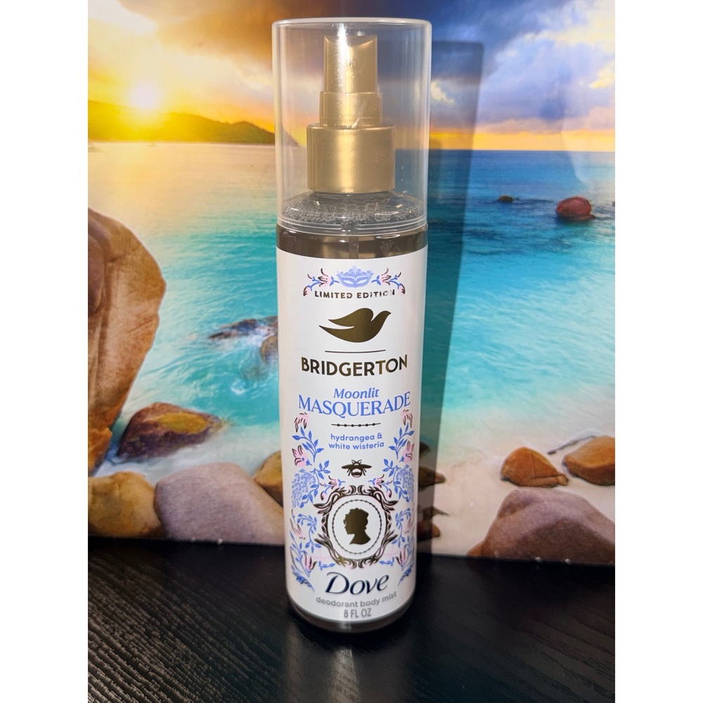 Dove Bridgerton Moonlit Masquerade Deodorant Body Mist 8oz Limited Edition